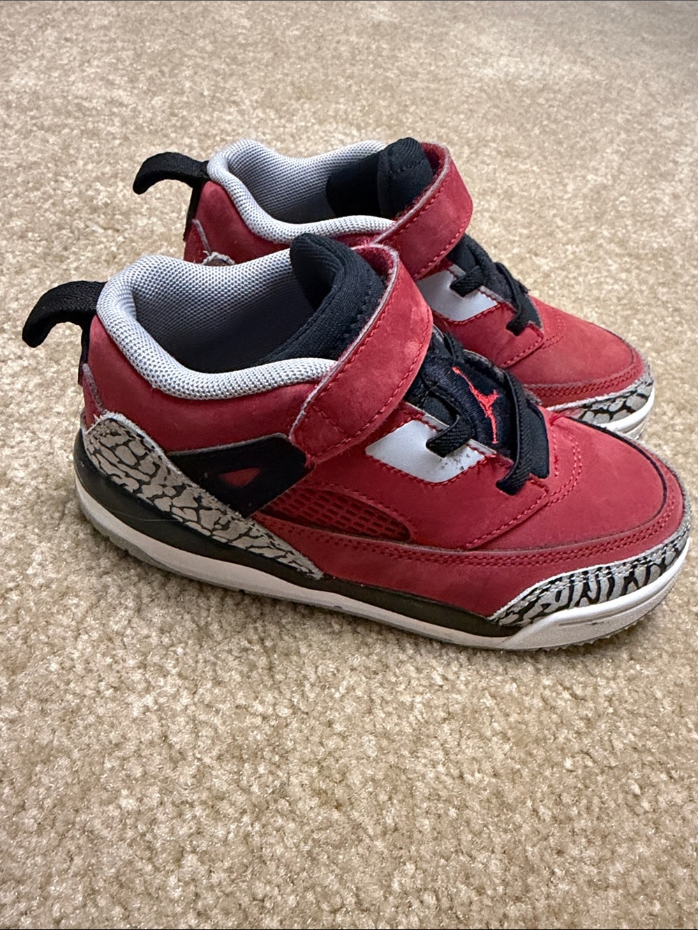 Kids Jordan’s with Strap